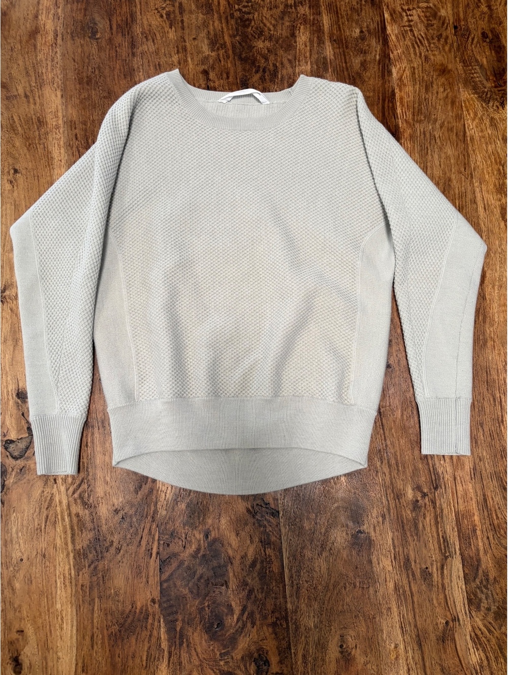 Athleta Women's XS Light Gray Merino Wool Blend Sweater